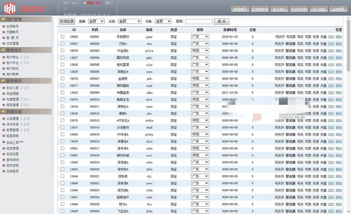 A1065 【T+0】PHP股票证券线上配资融资融券模拟交易、模拟盘平台系统源码插图12