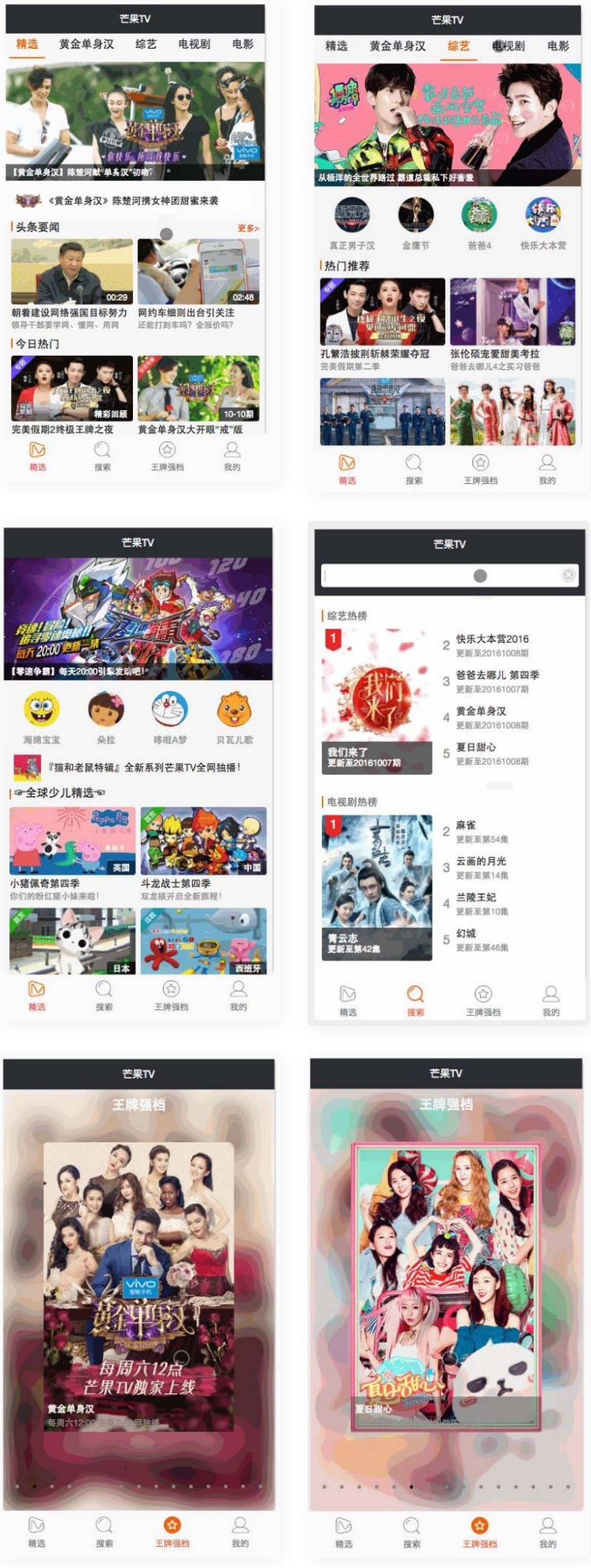 仿芒果TV微信小程序插图