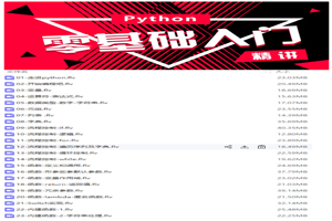 《Python成神之路》–视频教程插图