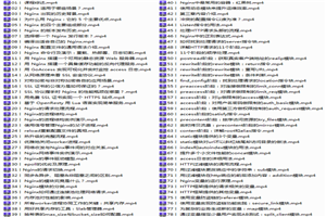 Nginx开发从入门到精通视频教程全套视频插图1