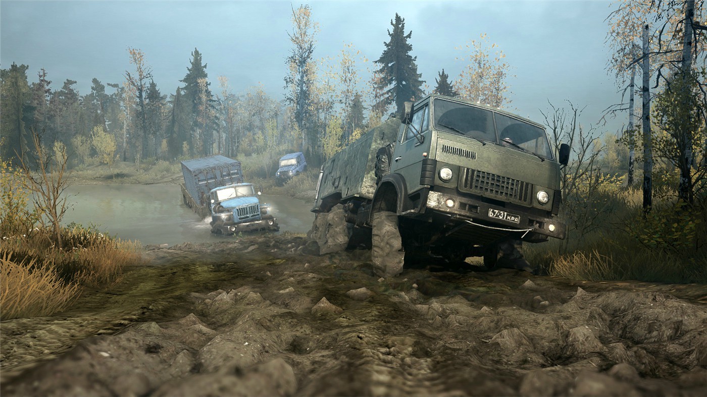 旋转轮胎：泥泞奔驰/Spintires: MudRunner插图3