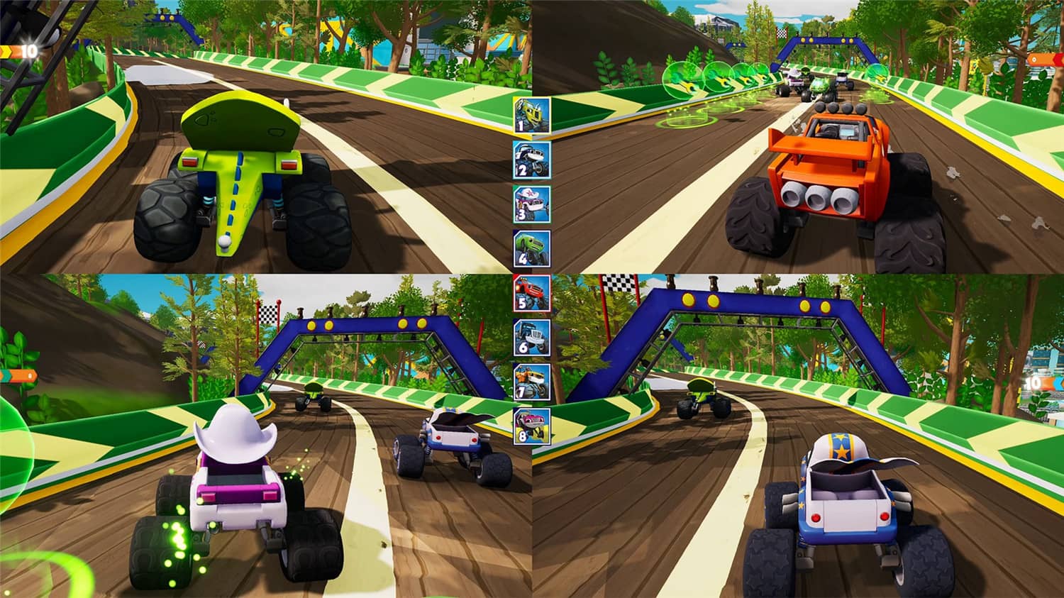 旋风战车队: 速度城赛车,布莱泽与怪物城赛车手,Blaze and the Monster Machines: Axle City Racers插图3