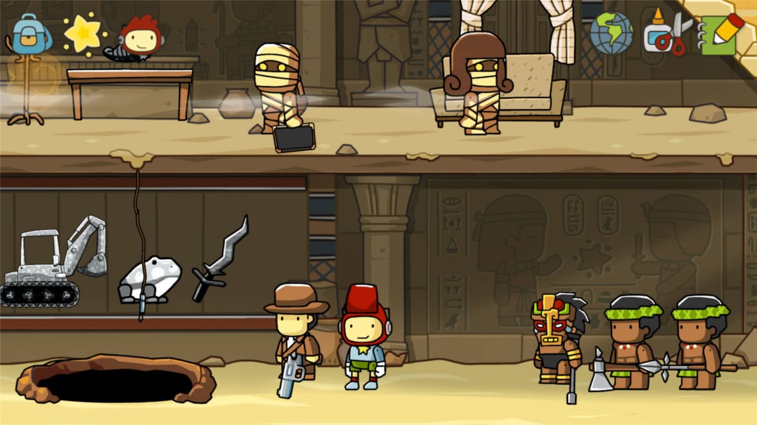 涂鸦冒险家：无限/Scribblenauts Unlimited插图1