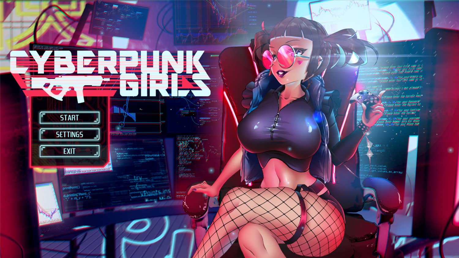 赛博朋克女孩/Cyberpunk Girls插图