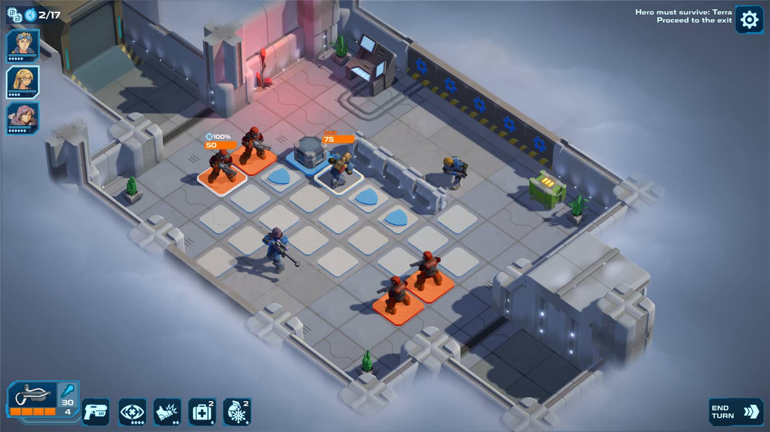 Spaceland: Sci-Fi Indie Tactics插图4