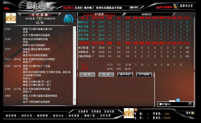 《篮球风暴》网页游戏源代码NBA类型插图3