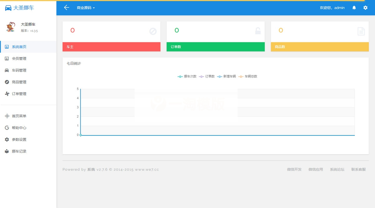 大圣挪车小程序 v1.3.5 开源去授权+前端插图