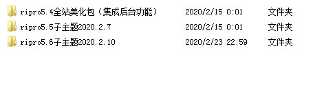 WordPress资源分享下载站日主题RiPro主题全站美化包集成到后台功能插图