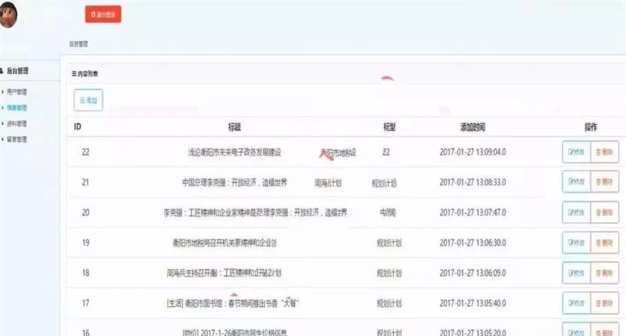 JAVA电子政务网站系统源码插图1