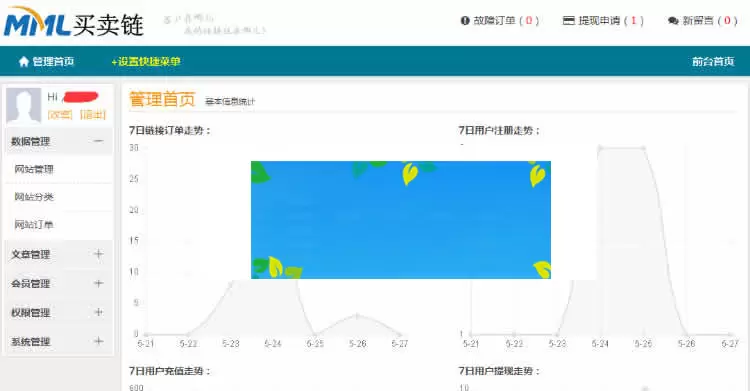 ThinkPHP仿Alivv友情链接交易系统平台网站源码