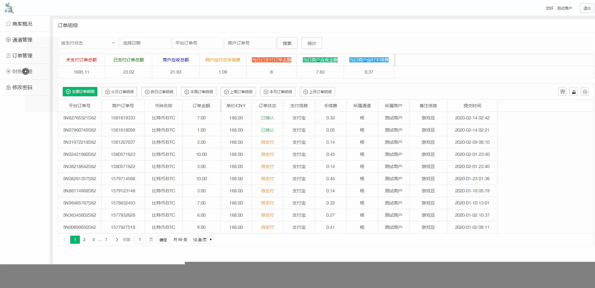 【PAY码商管理系统】码商C2C货币支付管理平台源码